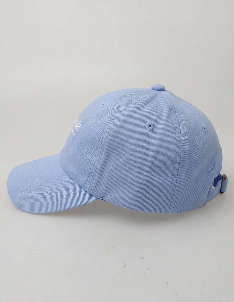 Gorra visera curva correa ajustable casual para mujer 3